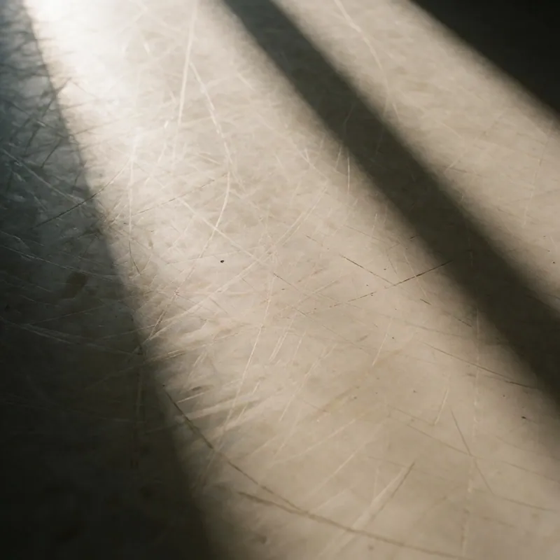 A studio detail, generated rather than photographed